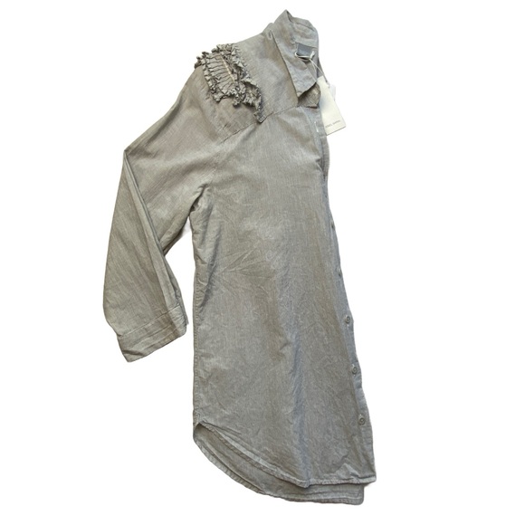 SIBEL SARAL Shirt Cotton Ruffle - Picture 12 of 12